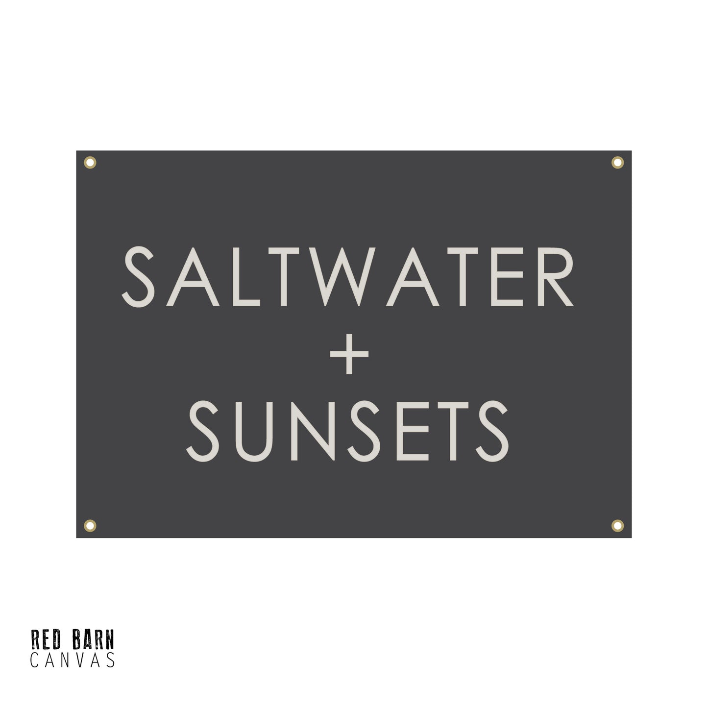 Saltwater Sunshine  | Natural Canvas Tapestry