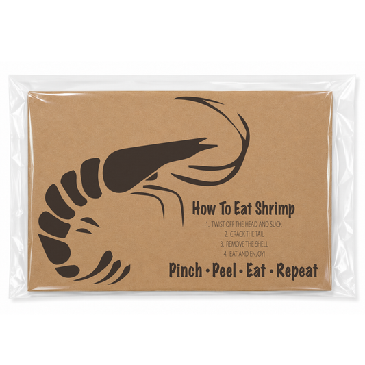 How To Eat Shrimp | 25 Placemats
