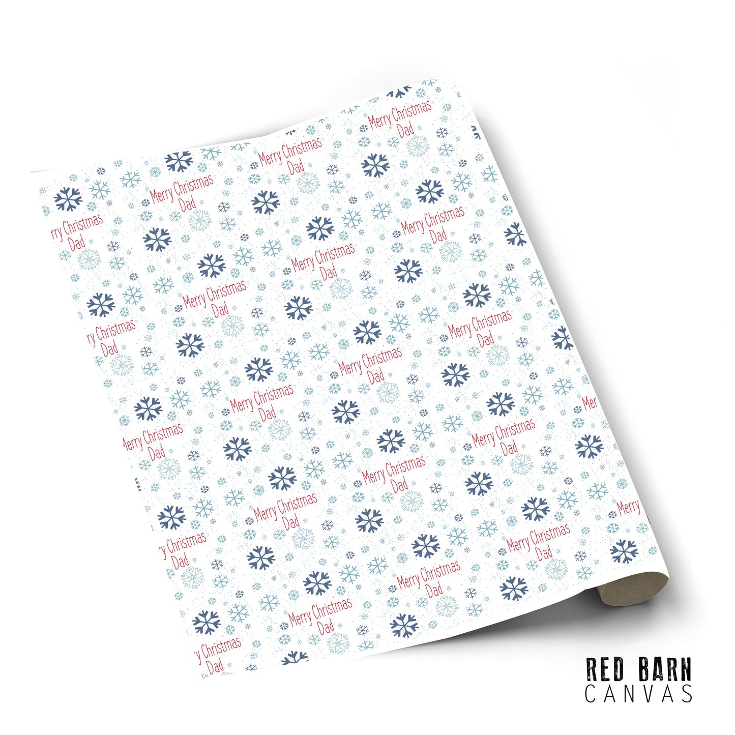 Personalized Holiday Paper | snow