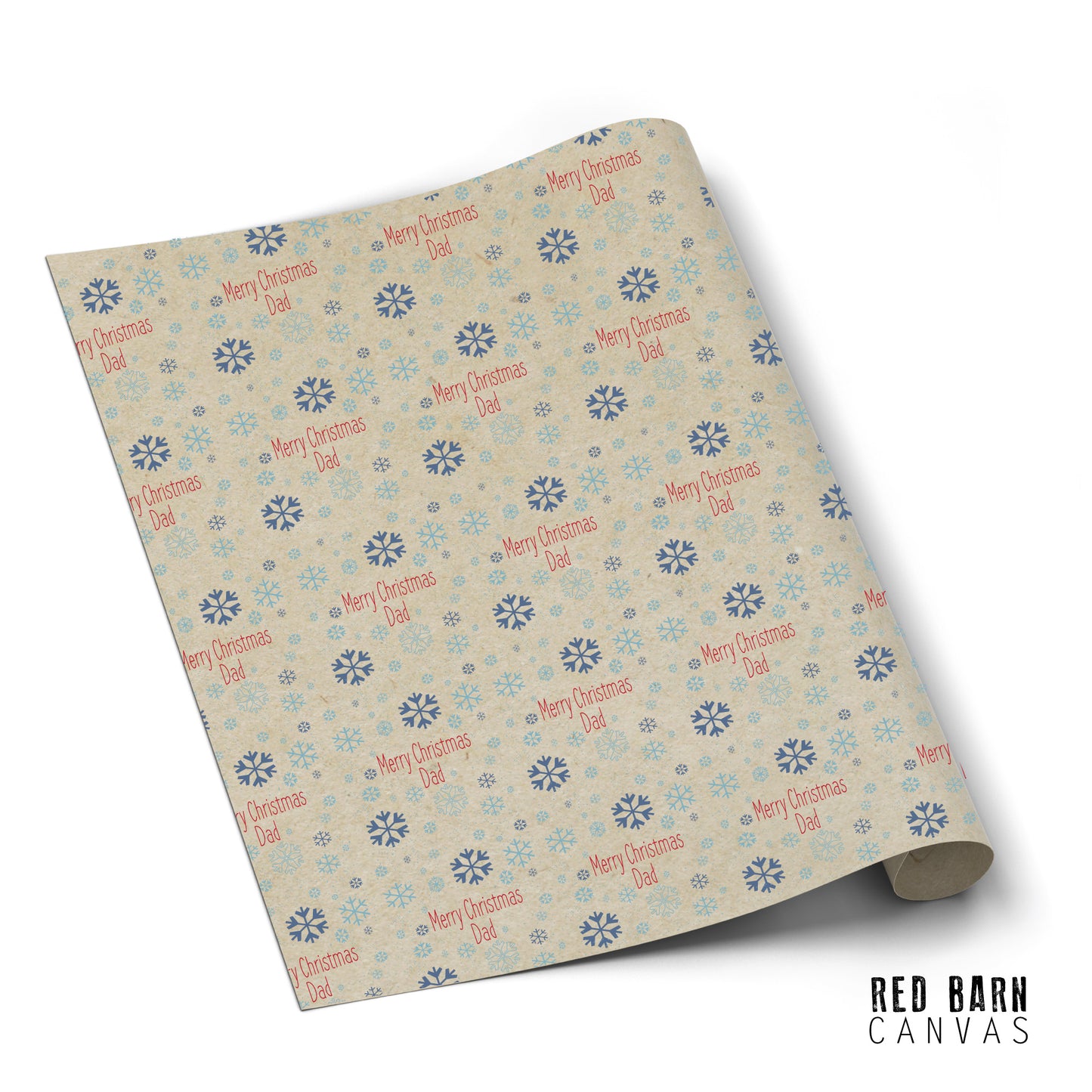 Personalized Holiday Paper | snow