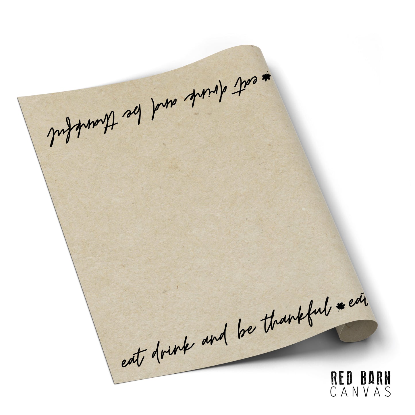 Eat, Drink and Be Thankful | Table Runner