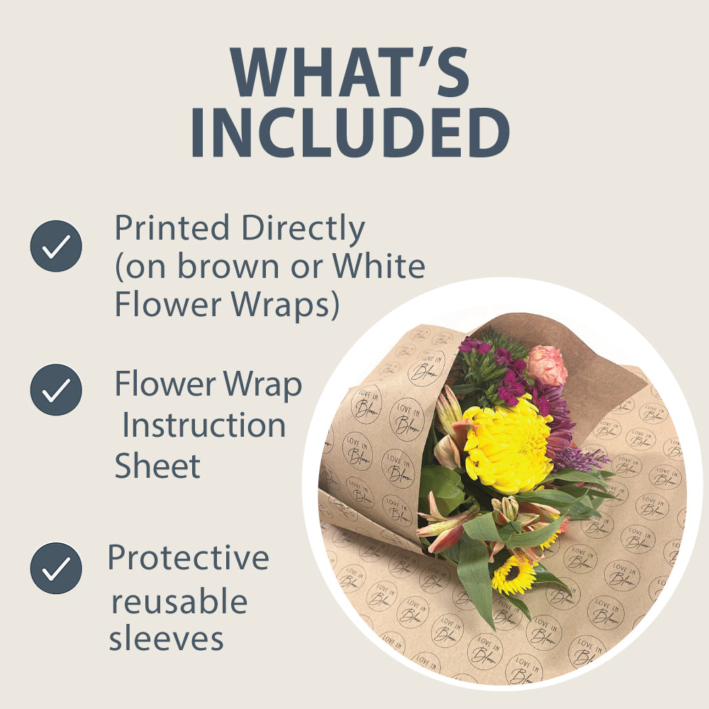 Love Is In Bloom Flower Wraps