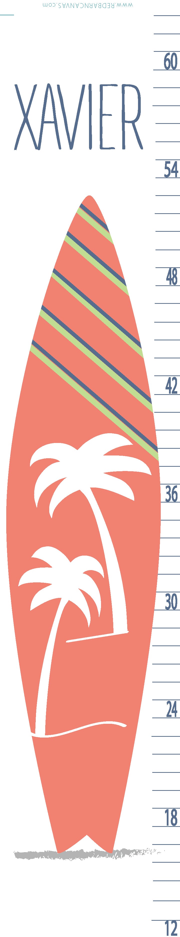 Surf Board Growth Chart