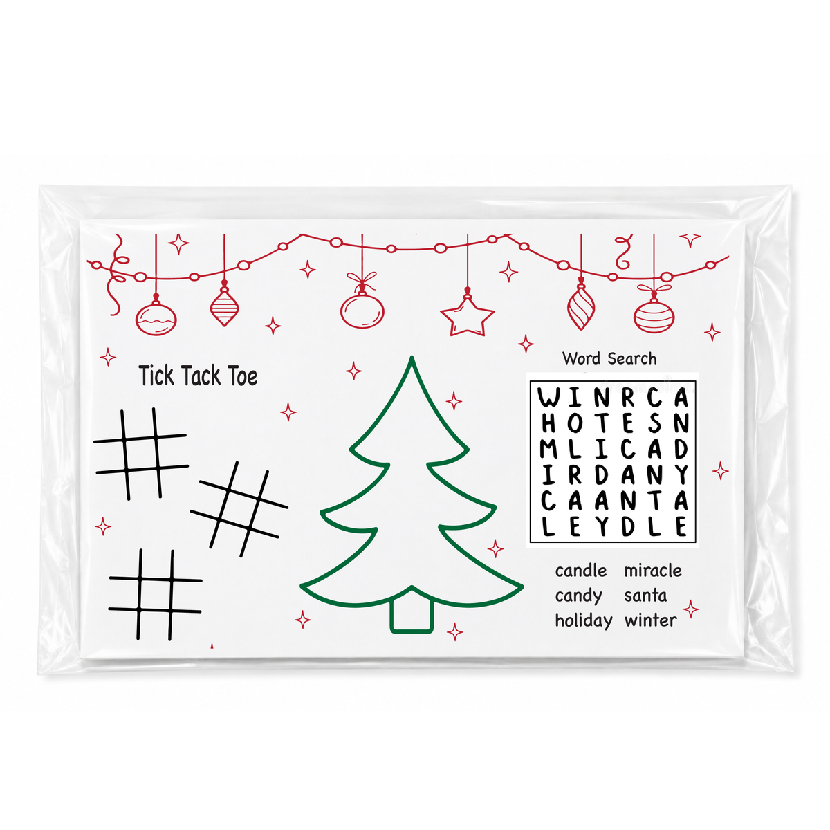 Christmas Coloring Activity | Placemats