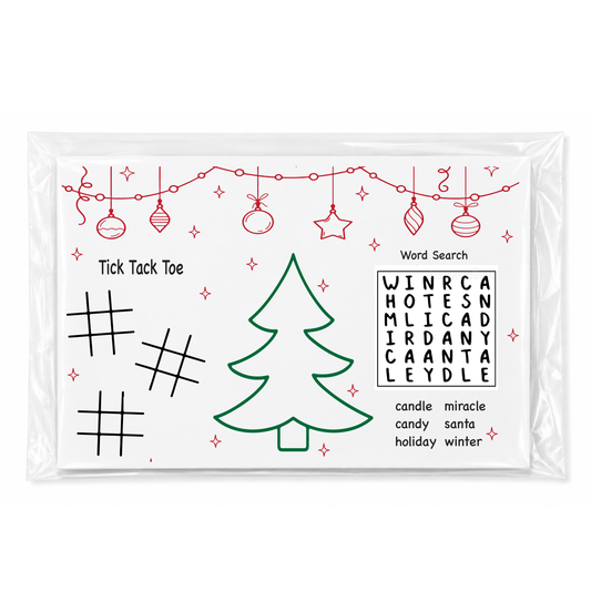 Christmas Coloring Activity | Placemats
