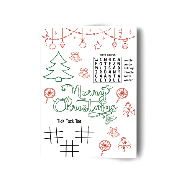 Christmas Activity Paper | 25' Roll