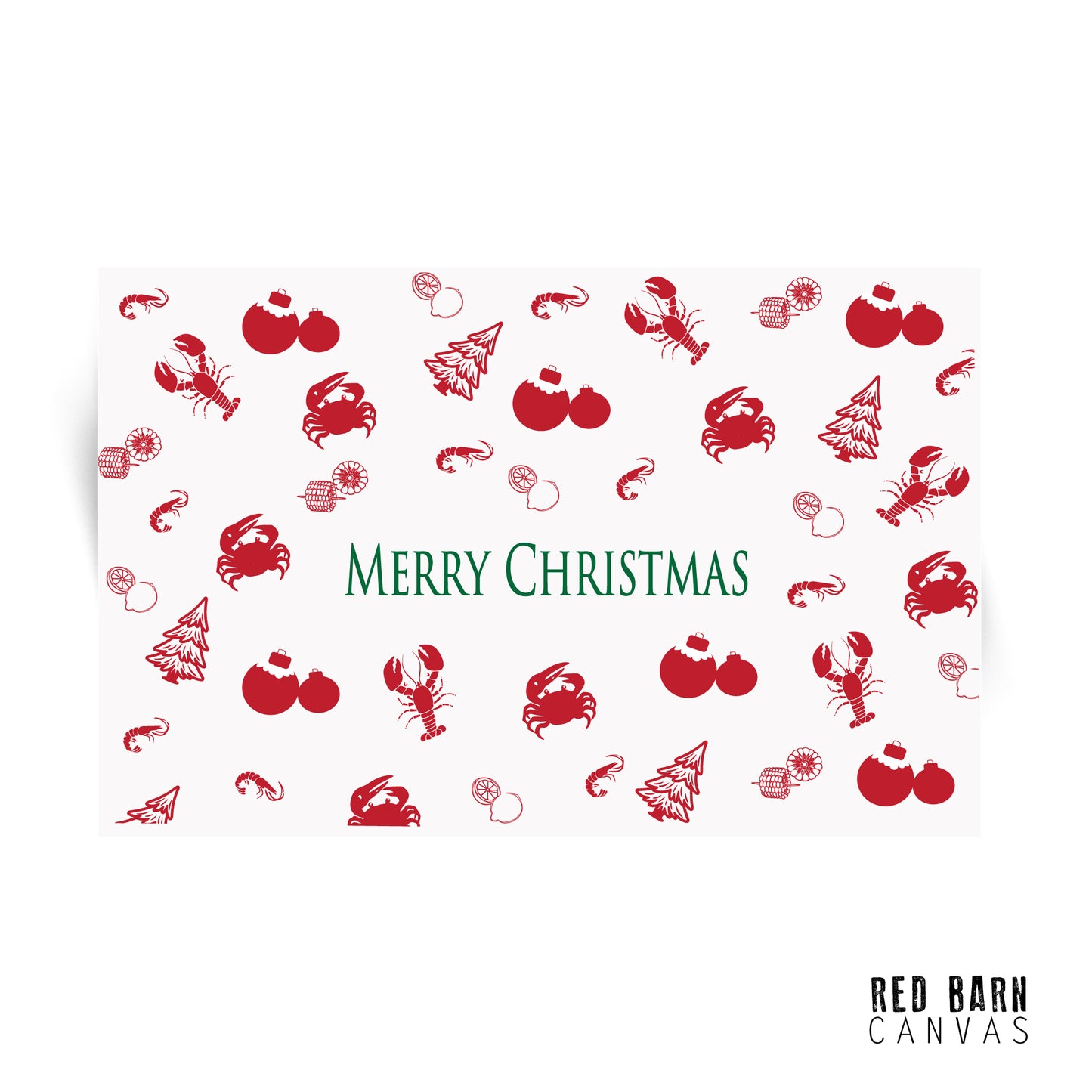Christmas Seafood Boil | Placemats
