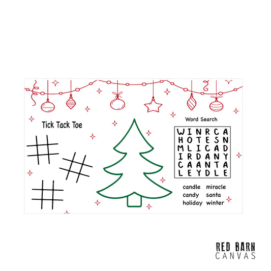 Christmas Coloring Activity | Placemats