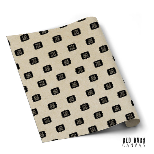 Your Logo Small Roll | Custom Gift Wrap
